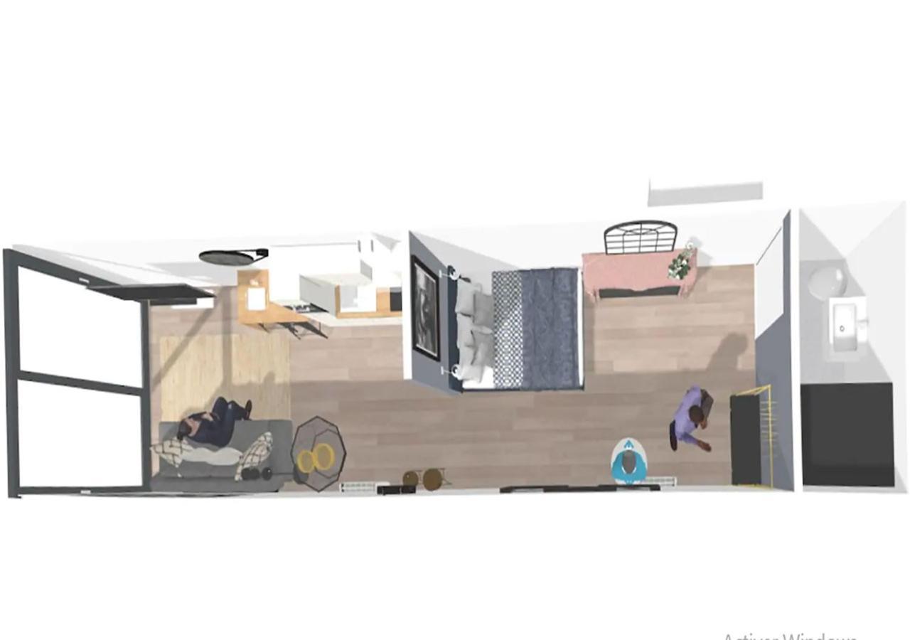 شقة Hyper Centre Valenciennes - Wifi - Terrasse - Tramway - Lerelaisdodile2 المظهر الخارجي الصورة